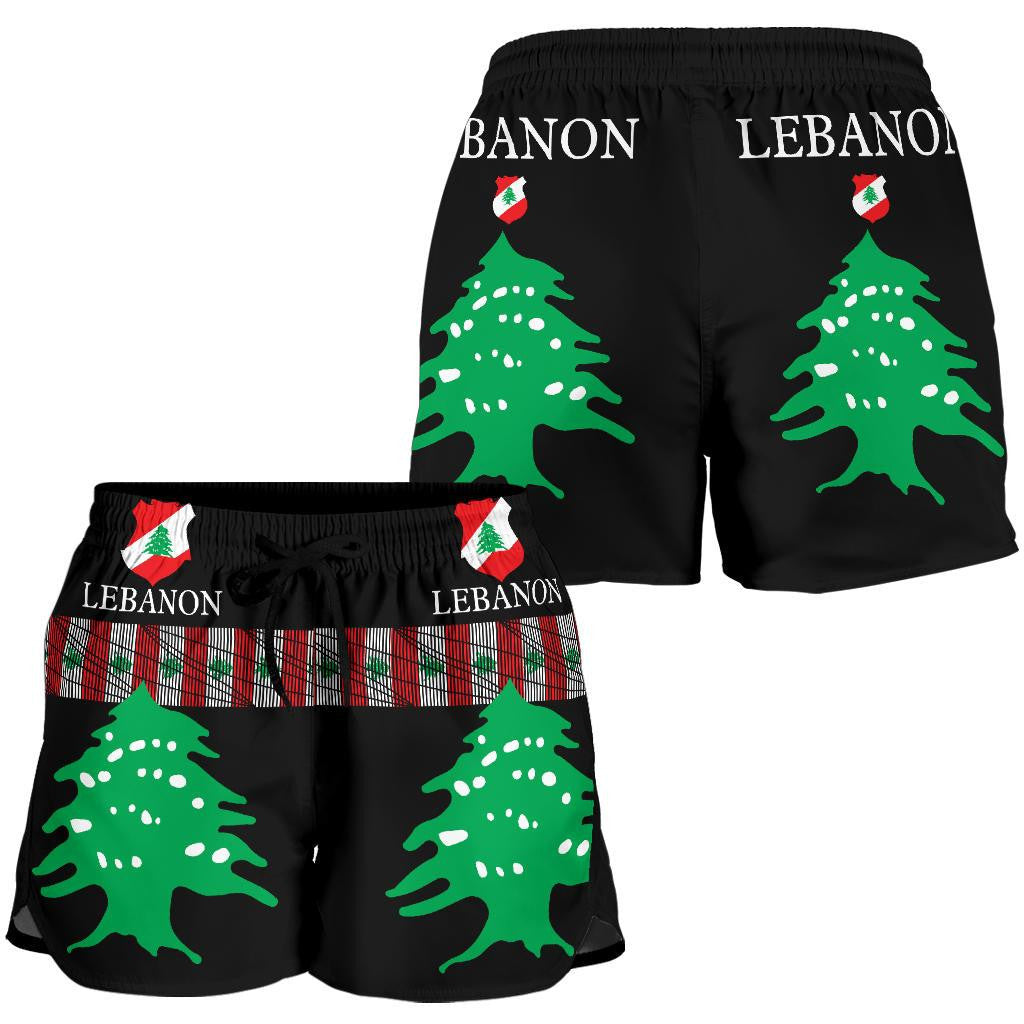 lebanon-united-all-over-print-womens-shorts