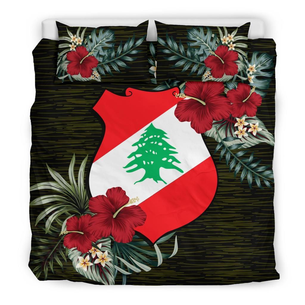 Lebanon Bedding Set - Special Hibiscus RLT6 - Wonder Print Shop
