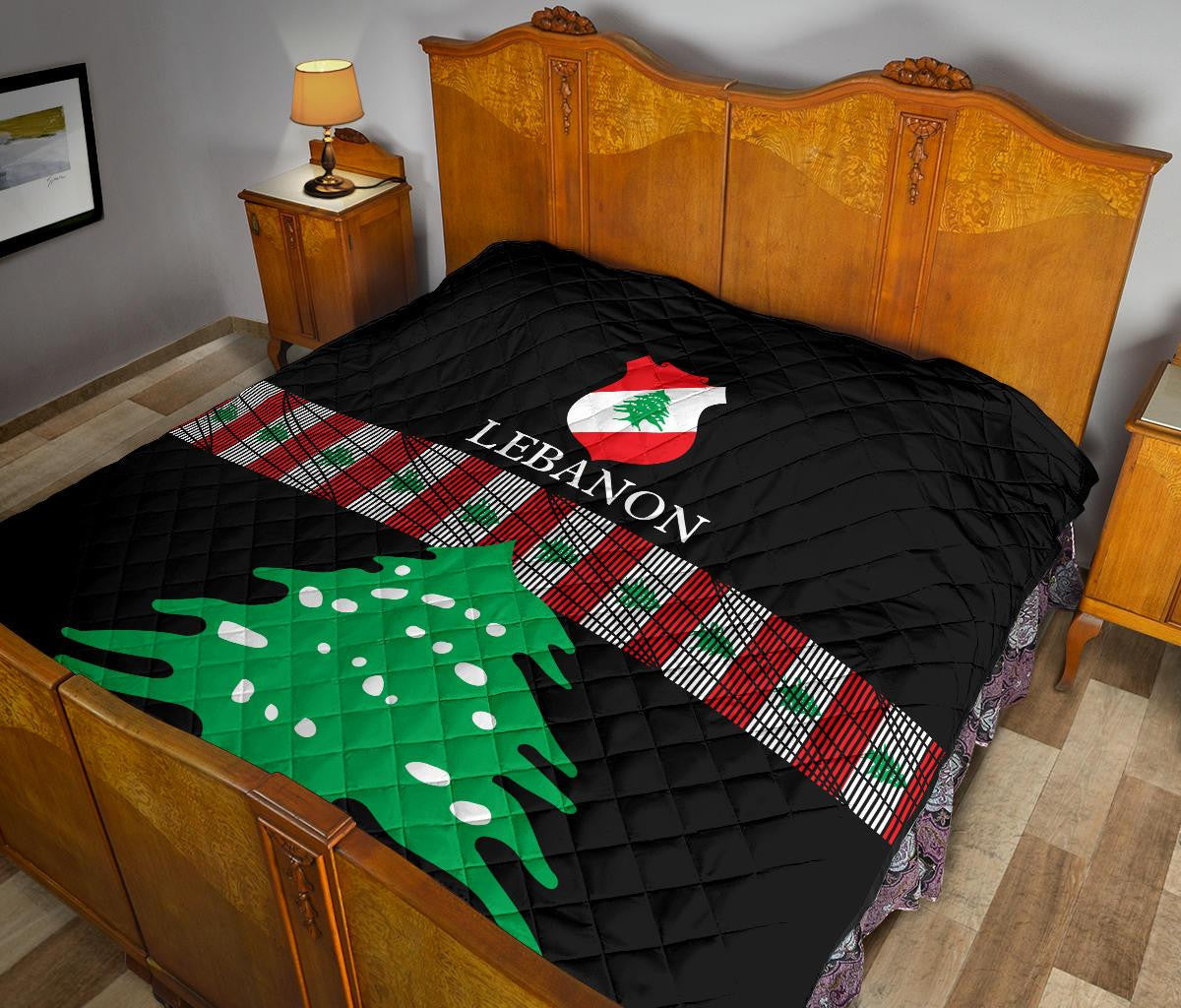 Lebanon - United Premium Quilt RLT6 - Wonder Print Shop