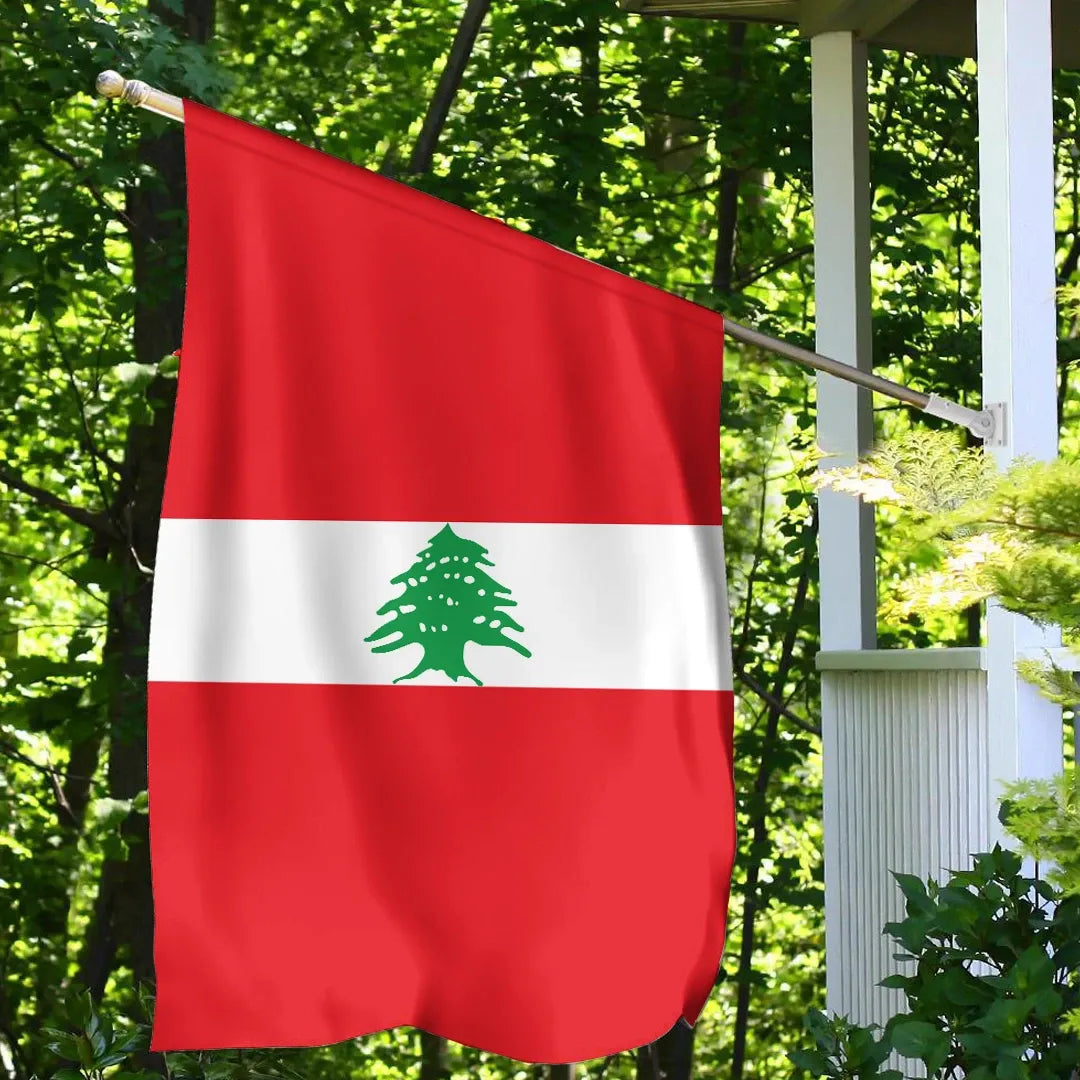 Lebanon Flag - (Garden Flag/House Flag) RLT6 - Wonder Print Shop