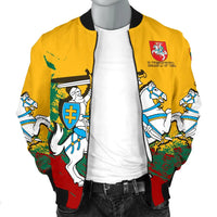 (Lietuva) Lithuania Special Men's Bomber Jacket RLT6 - Wonder Print Shop