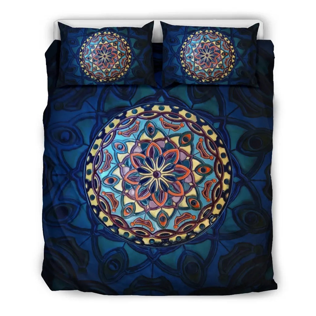 Lithuania Motifs Flower Bedding Set RLT6 - Wonder Print Shop