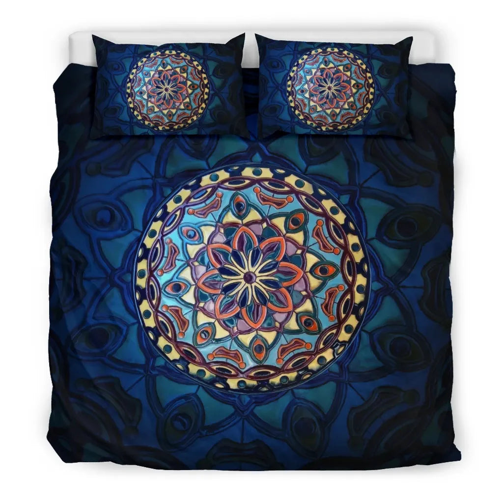 Lithuania Motifs Flower Bedding Set RLT6 - Wonder Print Shop