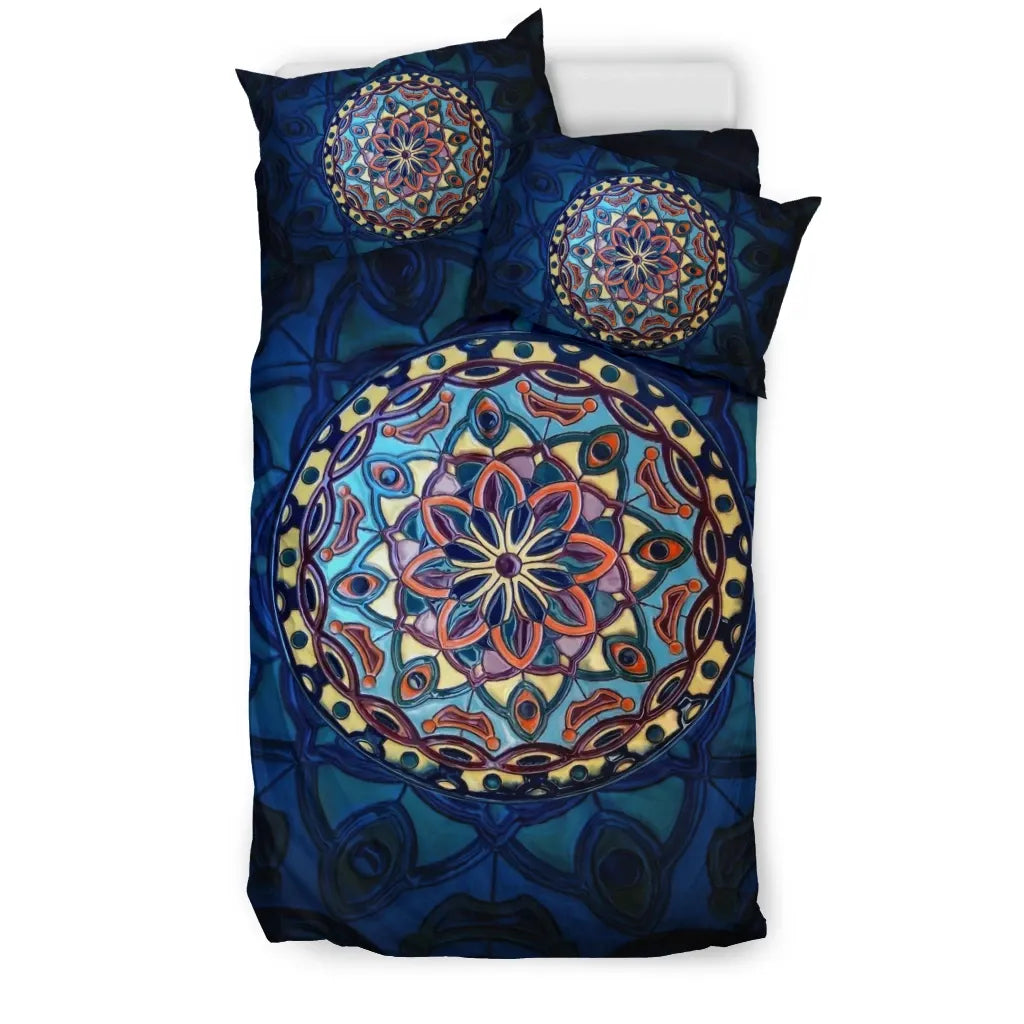 Lithuania Motifs Flower Bedding Set RLT6 - Wonder Print Shop