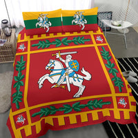 Lithuania Vytis Bedding Set Stelmuze Oak RLT6 - Wonder Print Shop