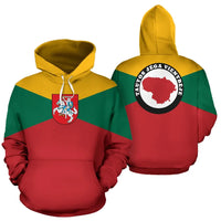 Lithuania Spirit Pullover Hoodie7 RLT6 - Wonder Print Shop