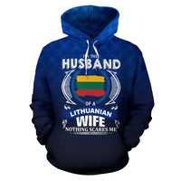 Lithuania The Husband Of A Lithuanian Wife Hoodie RLT6 - Wonder Print Shop