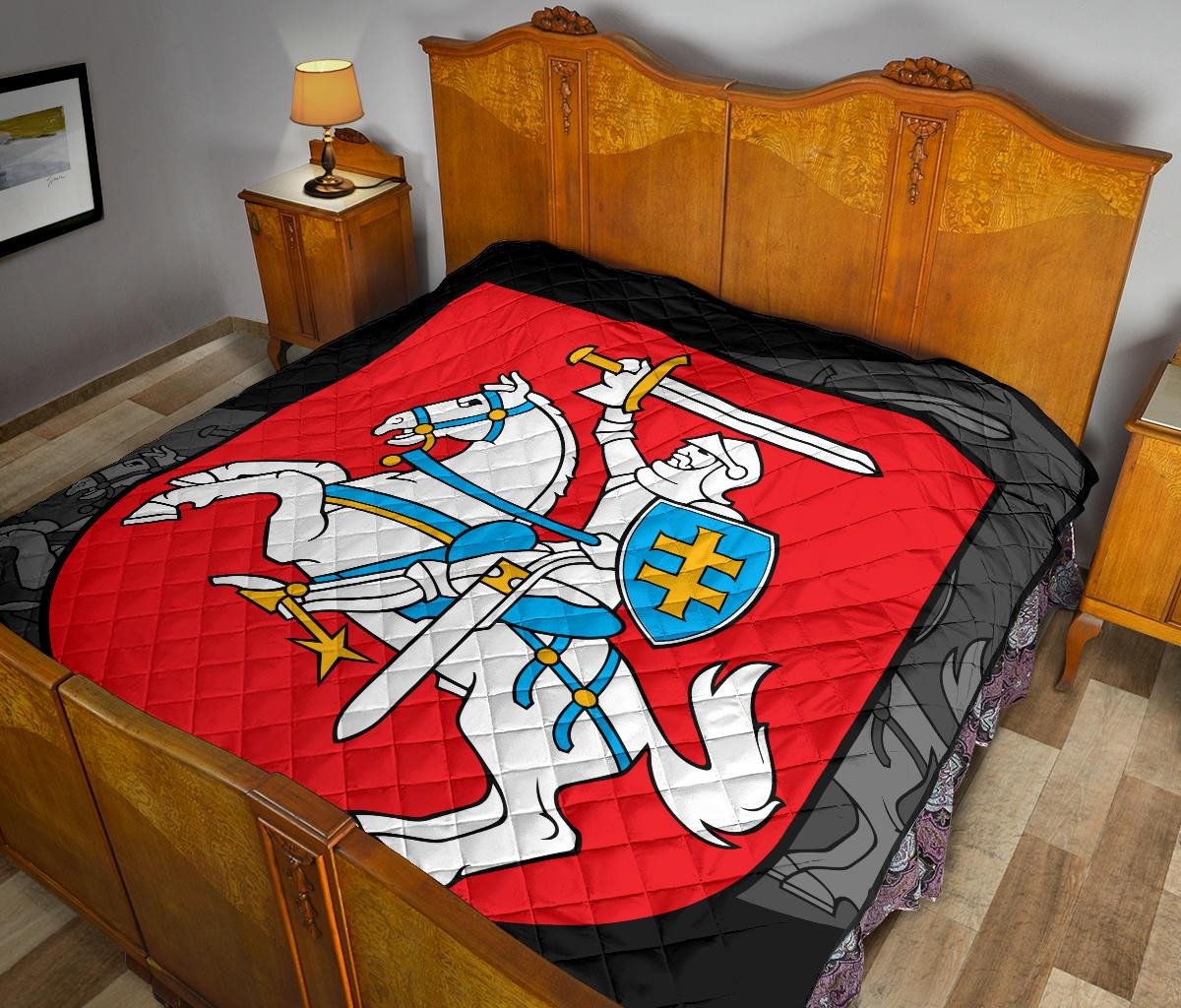 Lithuania Quilt - Premium Quality RLT6 - Wonder Print Shop