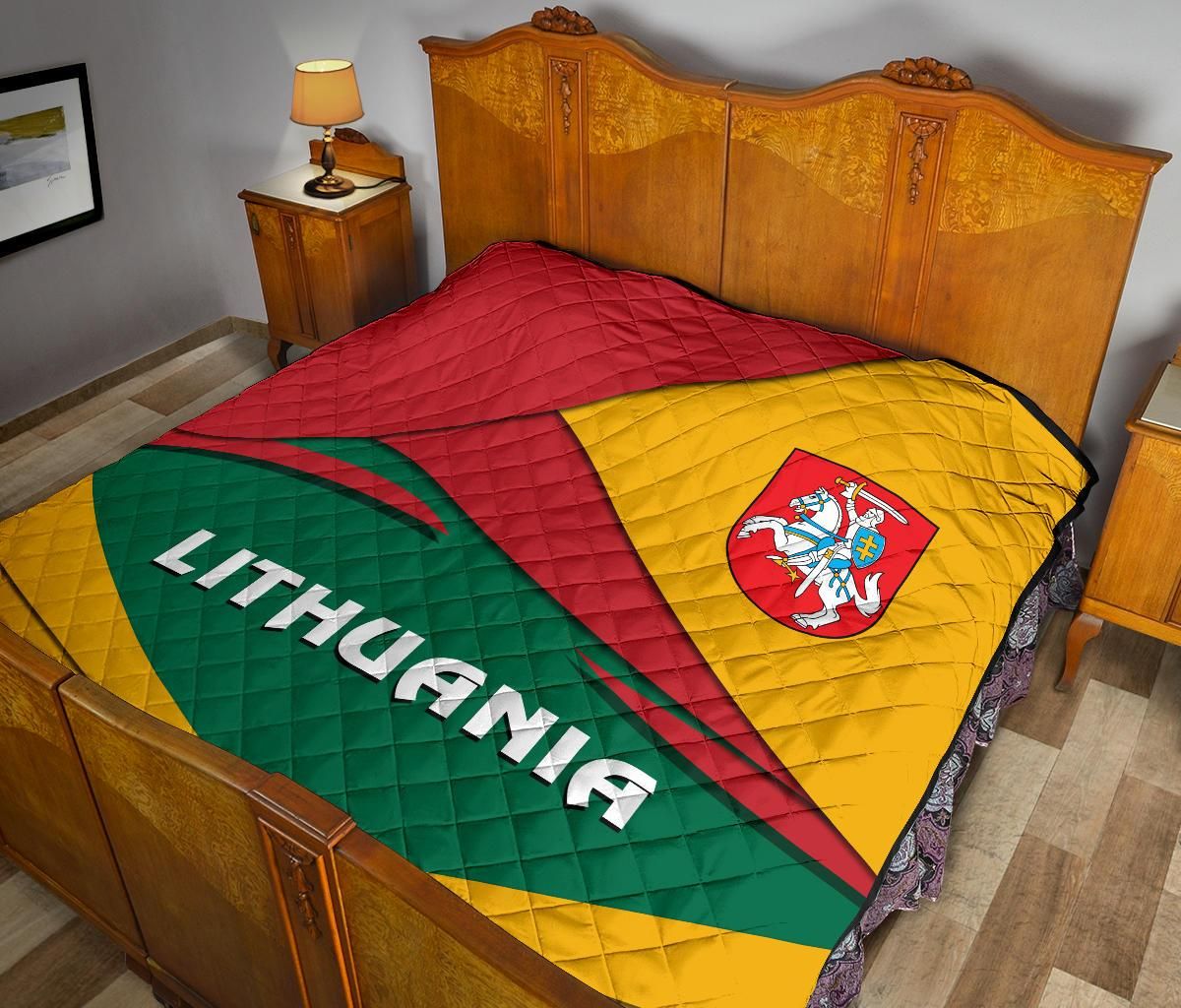 Lithuania Premium Quilt - Lithuania Pride RLT6 - Wonder Print Shop