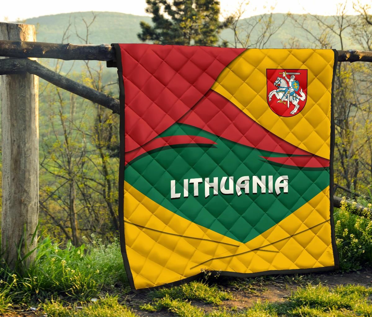 Lithuania Premium Quilt - Lithuania Pride RLT6 - Wonder Print Shop