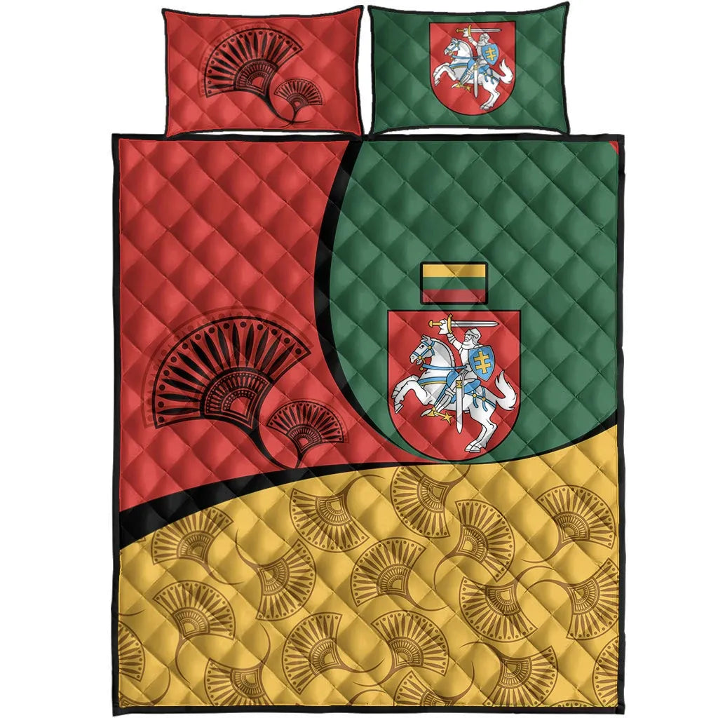 Lithuania Quilt Bed Set - Flag of Lithuania RLT6 - Wonder Print Shop