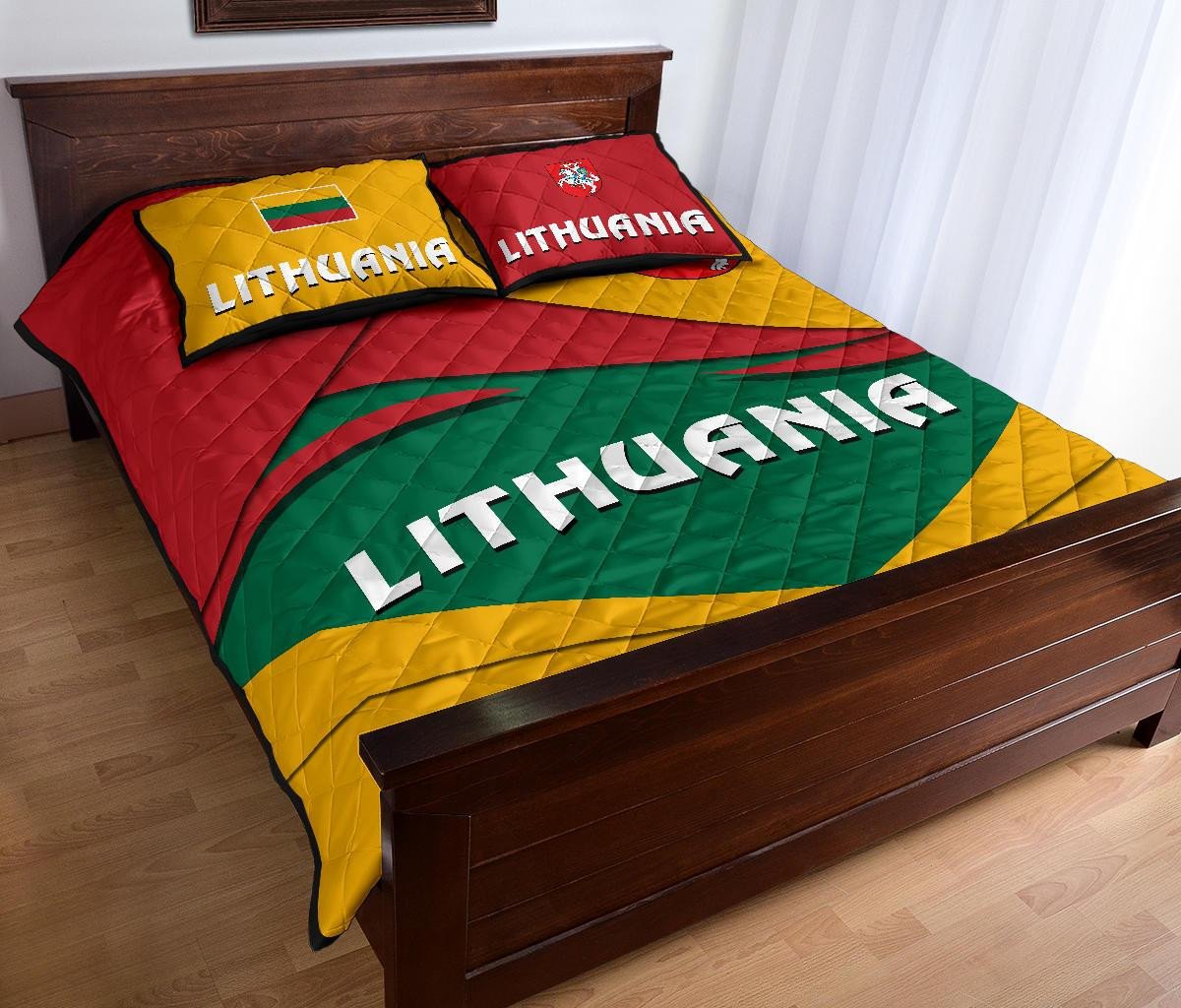 Lithuania Quilt Bed Set - Lithuania Pride RLT6 - Wonder Print Shop