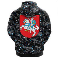 Lithuania Hoodie Space Camo (Zip) RLT6 - Wonder Print Shop
