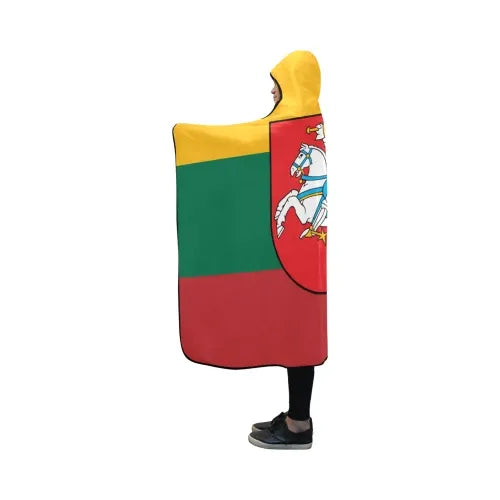 lithuania-flag-and-vytis-hooded-blanket