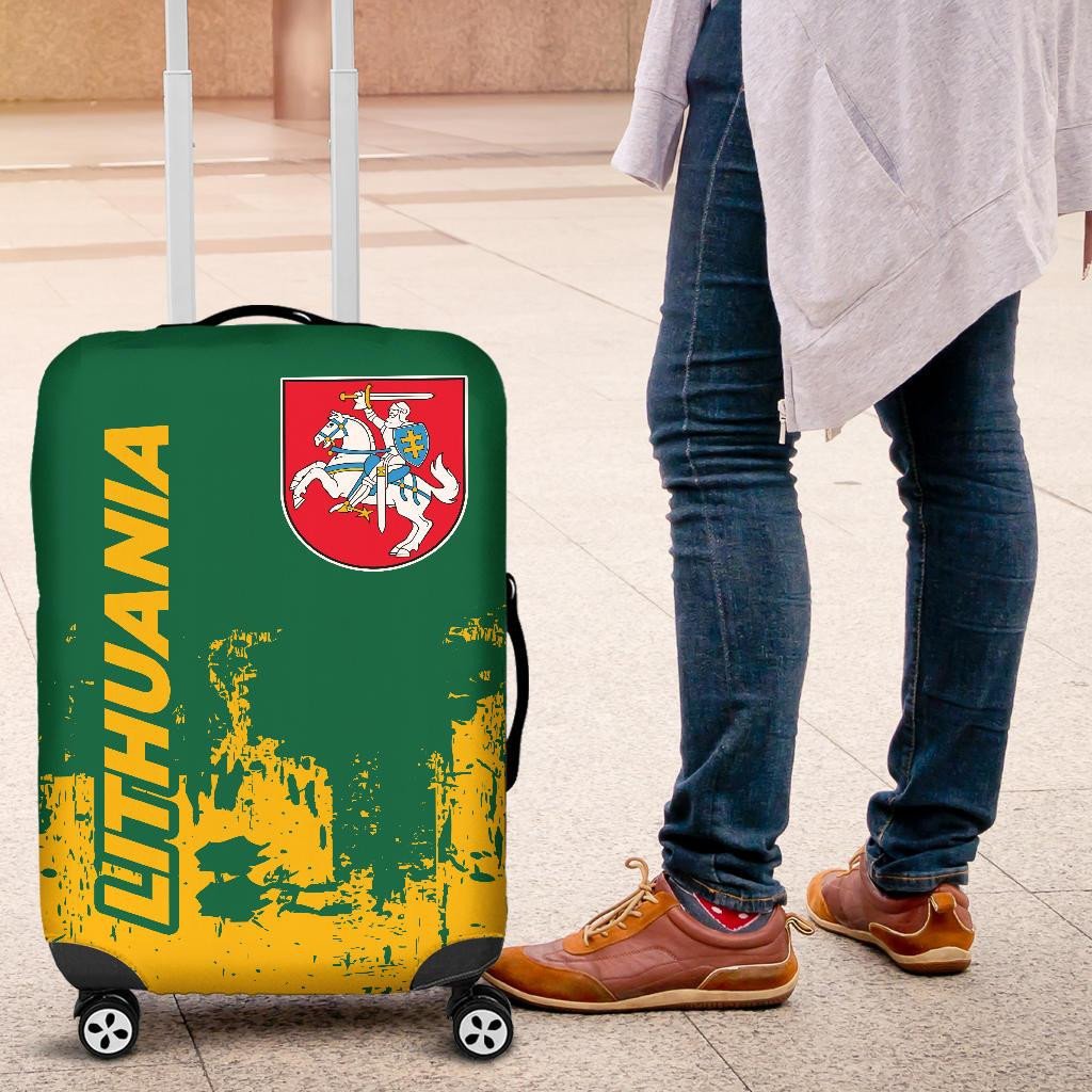 Lithuania Luggage Cover - Smudge Style10 RLT6 - Wonder Print Shop