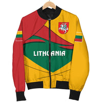 Lithuania Men's Bomber Jacket - Lithuania Pride RLT6 - Wonder Print Shop