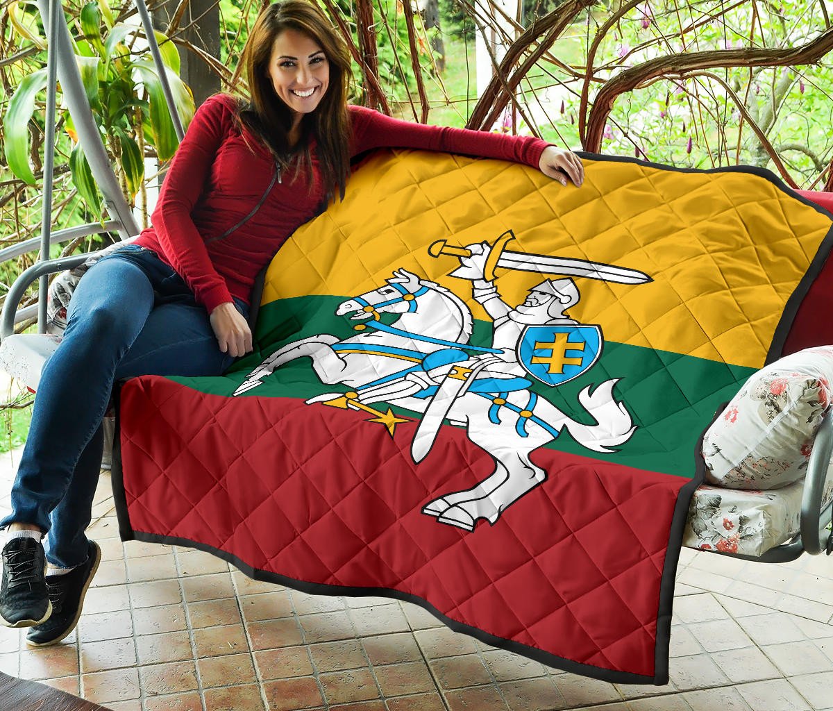 Lithuania Flag Premium Quilt RLT6 - Wonder Print Shop