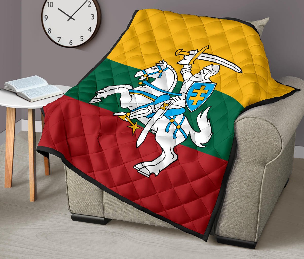 Lithuania Flag Premium Quilt RLT6 - Wonder Print Shop