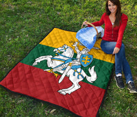 Lithuania Flag Premium Quilt RLT6 - Wonder Print Shop