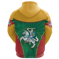 Lithuania Lietuva Hoodie Circle Stripes Flag Proud Version RLT6 - Wonder Print Shop