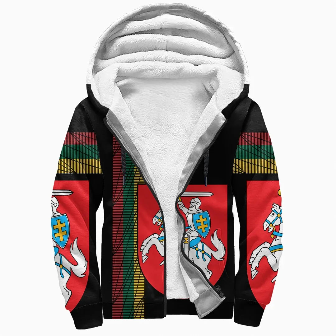 Lithuania - United Sherpa Hoodie RLT6 - Wonder Print Shop
