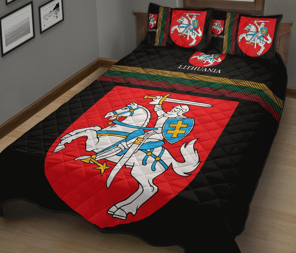 Lithuania - United Quilt Bed Set RLT6 - Wonder Print Shop