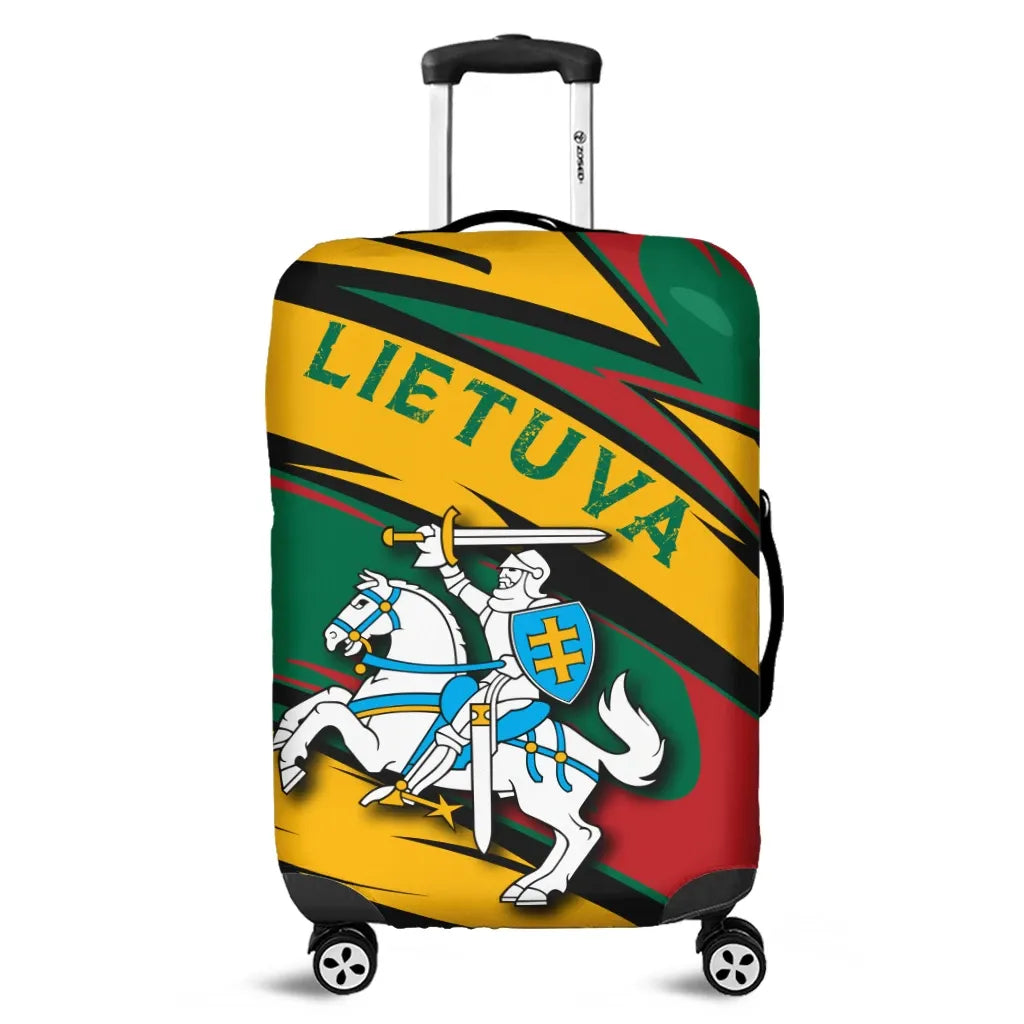 Lithuania Knight Forces Luggage Cover - Lode Style RLT6 - Wonder Print Shop