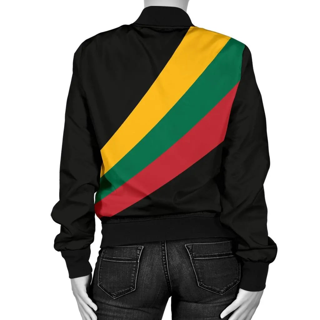 Lithuania Women's Bomber Jacket RLT6 - Wonder Print Shop