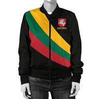 Lithuania Women's Bomber Jacket RLT6 - Wonder Print Shop