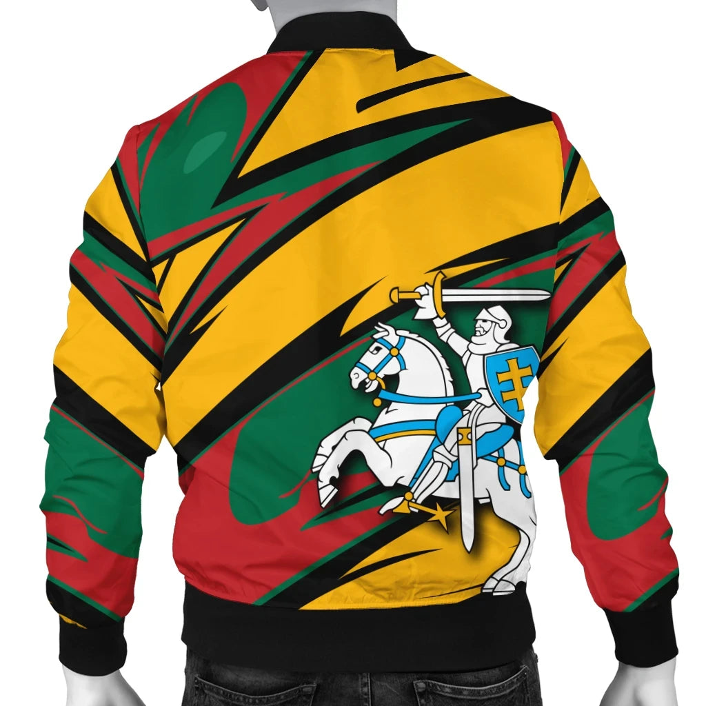 Lithuania Knight Forces Bomber Jacket - Lode Style RLT6 - Wonder Print Shop