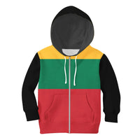 Lithuania Kid Zip Hoodie RLT6 - Wonder Print Shop