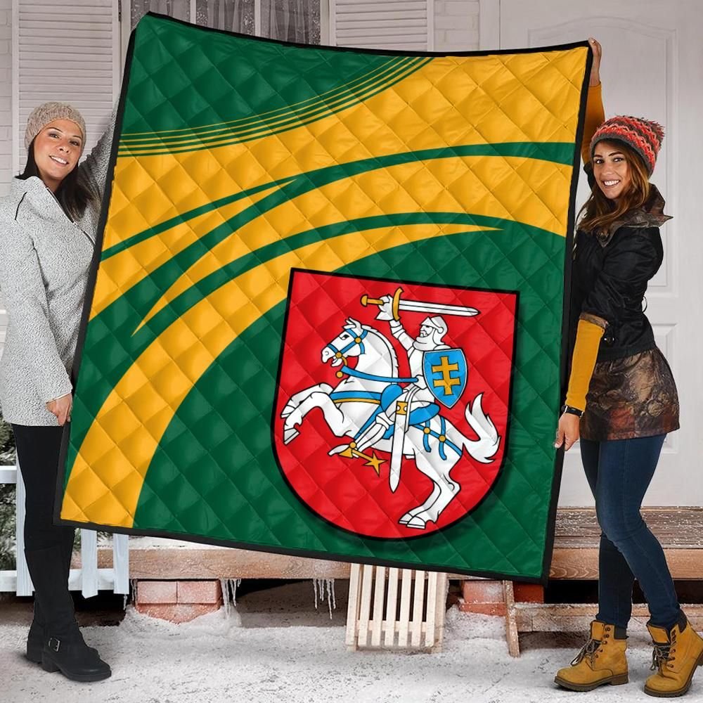 Lithuania Coat Of Arms Premium Quilt Cricket RLT6 - Wonder Print Shop