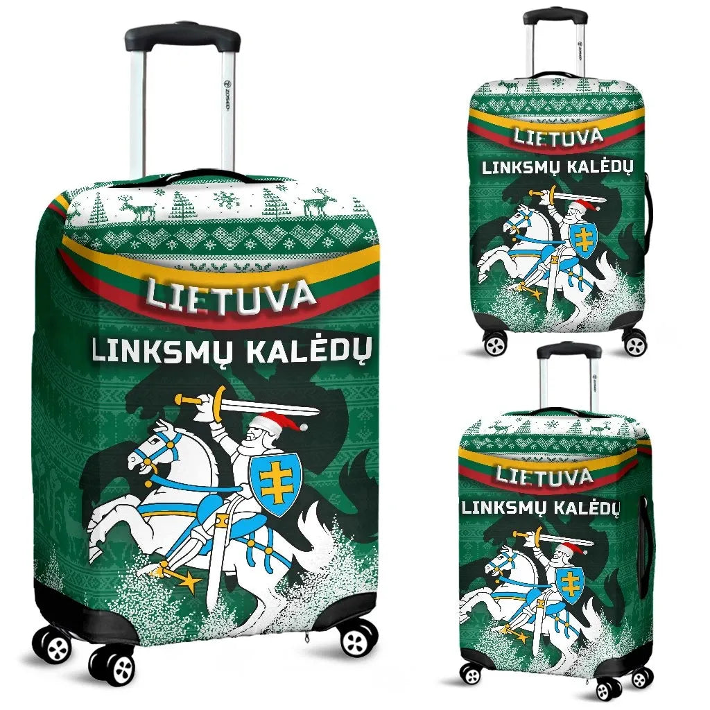 Lithuania Christmas luggage_cover Simple Vibes Version RLT6 - Wonder Print Shop