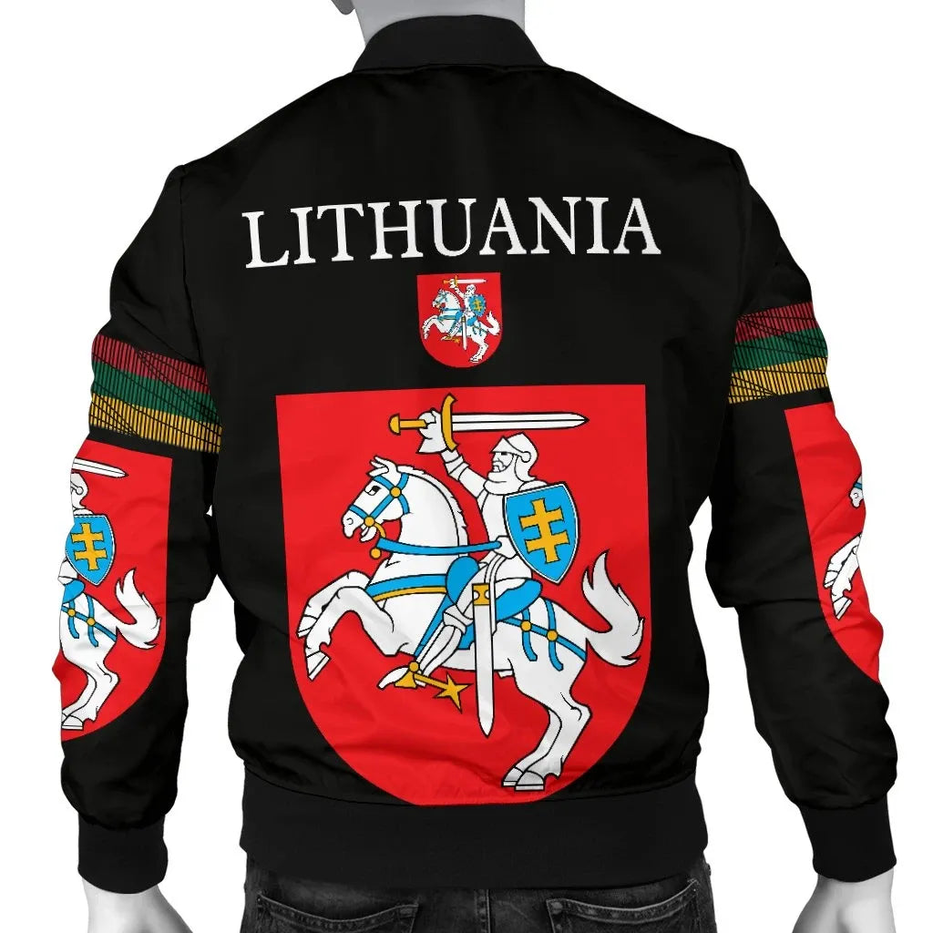 Lithuania - United Men's Bomber Jacket RLT6 - Wonder Print Shop