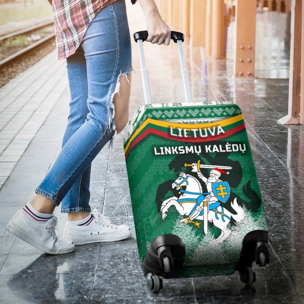 Lithuania Christmas luggage_cover Simple Vibes Version RLT6 - Wonder Print Shop