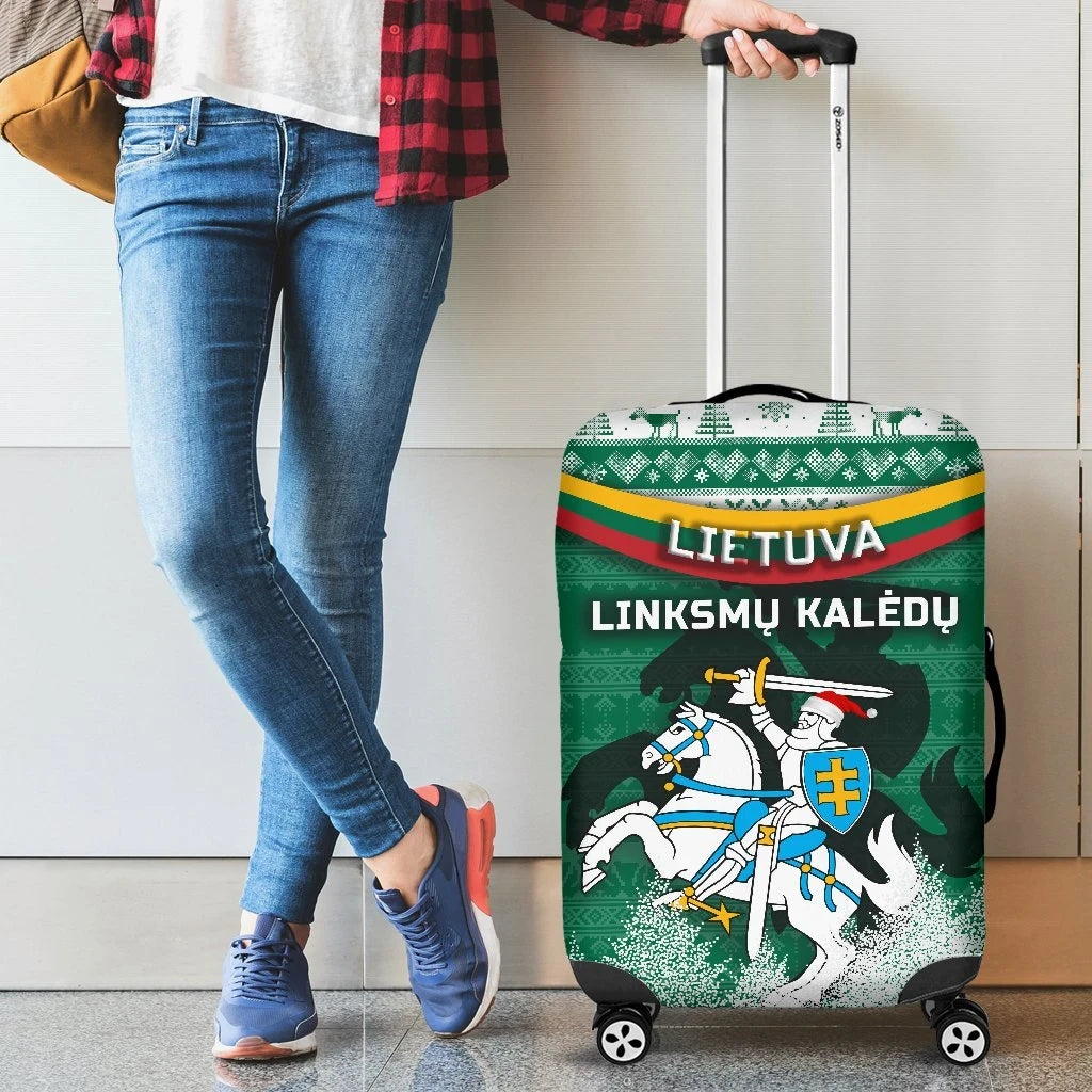 Lithuania Christmas luggage_cover Simple Vibes Version RLT6 - Wonder Print Shop
