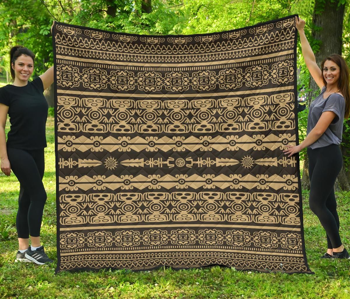 Mexico Aztec Premium Quilt 13 RLT13 - Wonder Print Shop