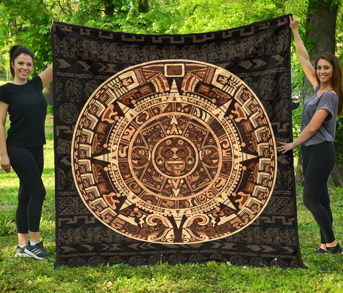 Mexico Aztec Premium Quilt 05 RLT13 - Wonder Print Shop