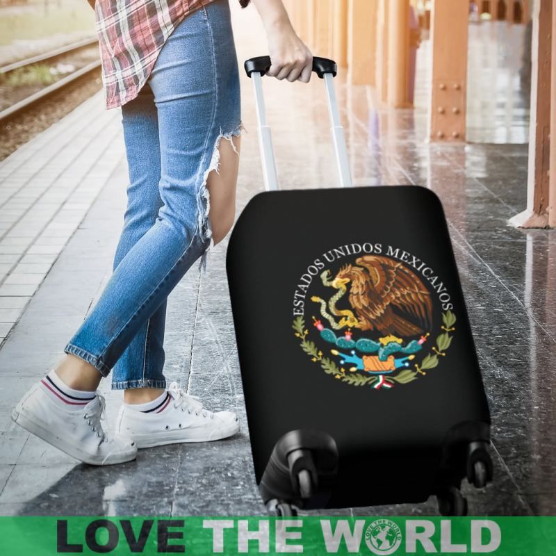 Mexico Coat Of Arms Luggage Cover RLT13 - Wonder Print Shop