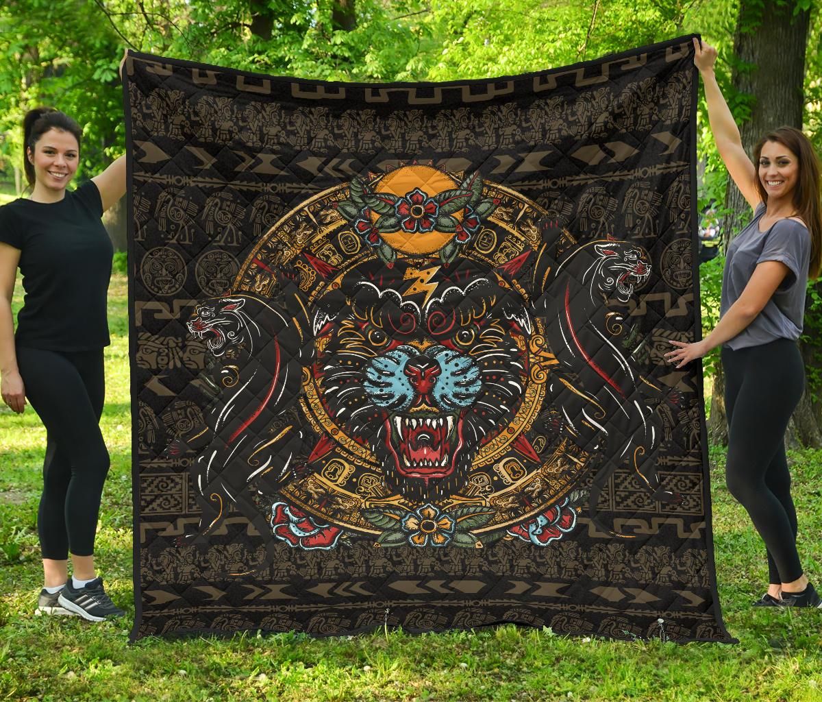 Mexico Aztec Premium Quilt 07 RLT13 - Wonder Print Shop