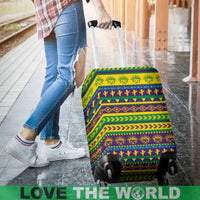 Mexico Aztec Pattern 09 Luggage Cover RLT13 - Wonder Print Shop