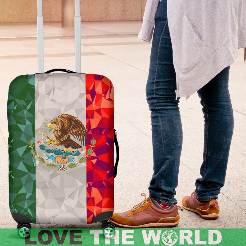 Mexico Polygon Luggage Cover RLT13 - Wonder Print Shop
