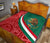 Mexico Premium Quilt Mexico Coat Of Arms With Aztec Patterns RLT13 - Wonder Print Shop
