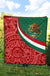 Mexico Premium Quilt Mexico Coat Of Arms With Aztec Patterns RLT13 - Wonder Print Shop