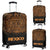 Mexico Aztec Luggage Covers The Ancient Aztec Calendar RLT13 - Wonder Print Shop