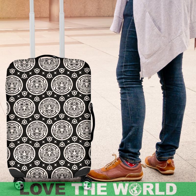 Mexico Aztec Pattern 02 Luggage Cover RLT13 - Wonder Print Shop