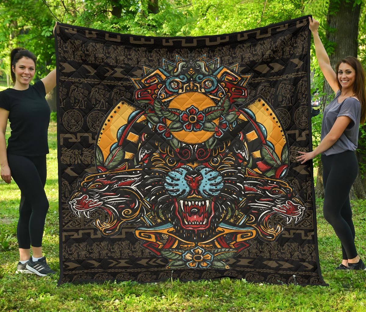 Mexico Aztec Premium Quilt 06 RLT13 - Wonder Print Shop