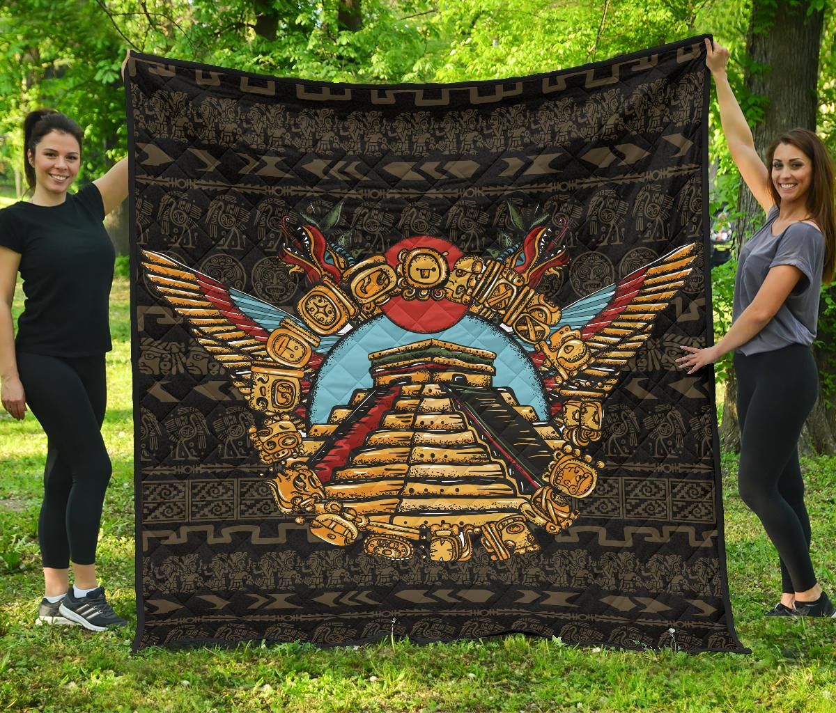 Mexico Aztec Premium Quilt 08 RLT13 - Wonder Print Shop