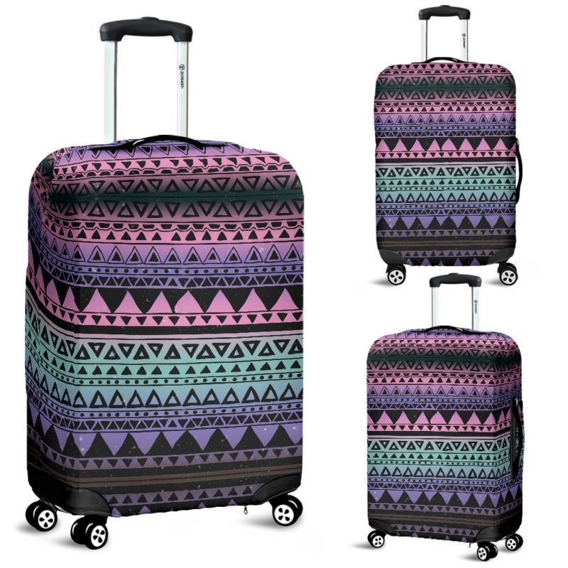 Mexico Aztec Pattern 04 Luggage Cover RLT13 - Wonder Print Shop