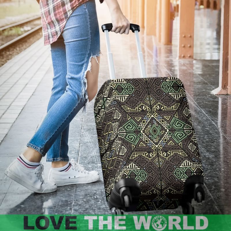 Mexico Aztec Pattern 14 Luggage Cover RLT13 - Wonder Print Shop